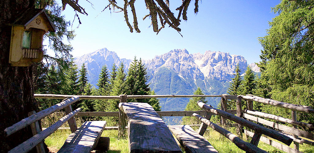 Toller Ausblick auf die Lienzer Dolomiten - Ferienhaus Sporer Osttirol