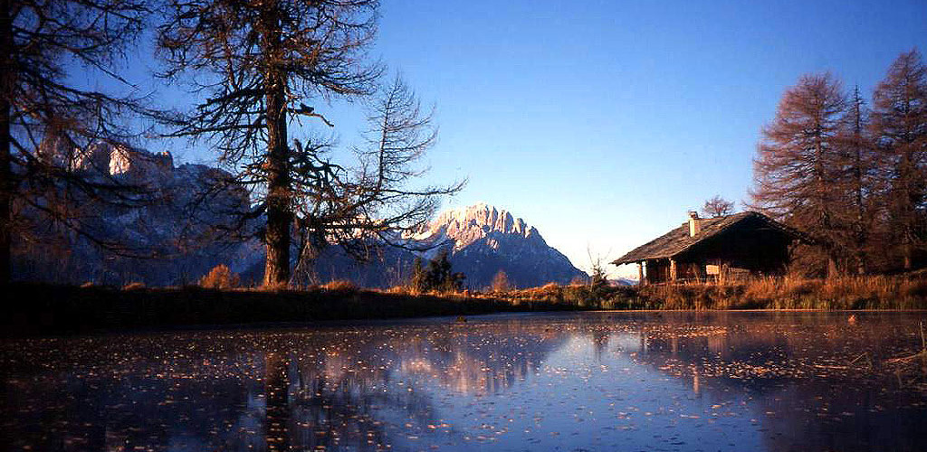 Idyllischer See im Herbst - Ferienhaus Sporer