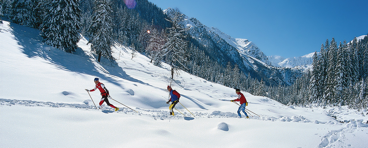 Langlaufen in traumhafter Natur - Ferienwohnungen Sporer Osttirol